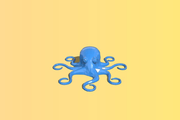 Mini Bucket O' Octopi | 3d print model