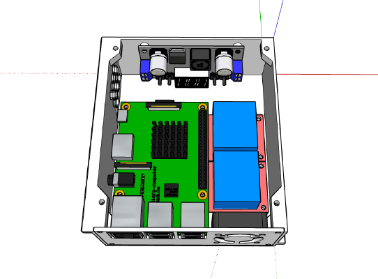 Ender 3 PRO Octoprint Set up with Power and Light Control | 3d print model