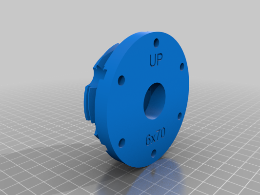 Logitech G29_G920 Wheel Quickmount (v2, shortneck) | 3d print model