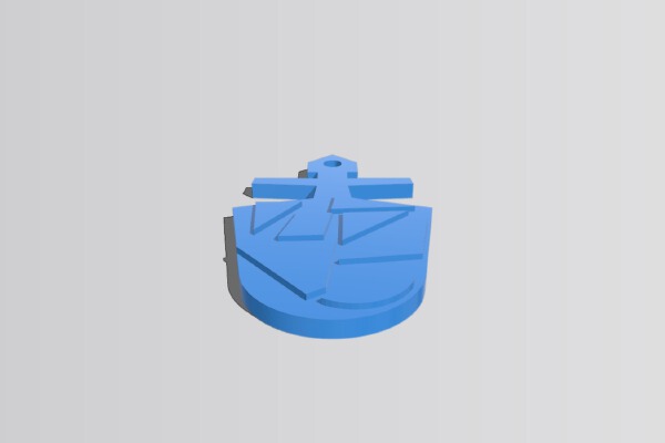 The Eighth Doctor's TARDIS Key | 3d print model