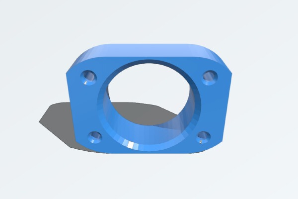 Anycubic Kossel E3D V6 Upgrade Adapter | 3d print model