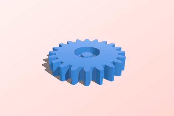 M3 hex bolt press fit thumb screw | 3d print model