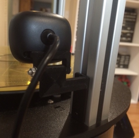 LifeCam HD-3000 Rostock Printer Mount