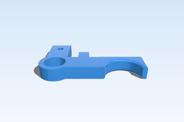 QU-BD OneUp _ TwoUp Extruder Lever | 3d print model