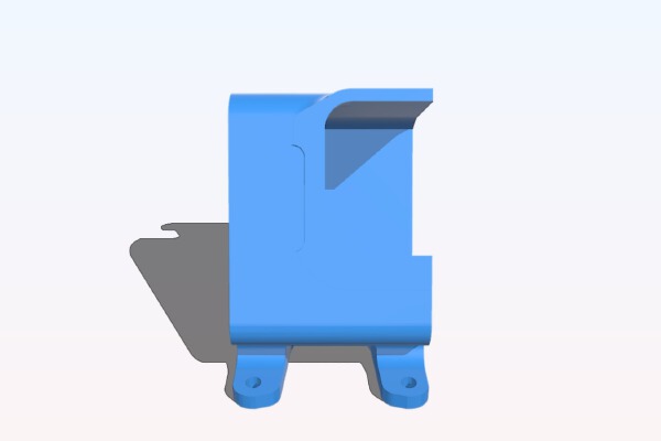 TBS Source One 25° Light Weight GoPro mount | 3d print model