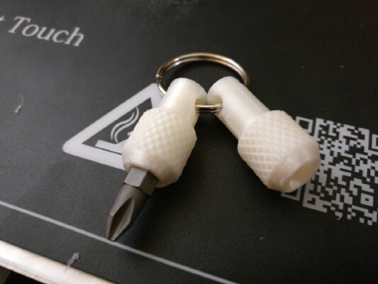 Keychain screwdriver | 3d print model