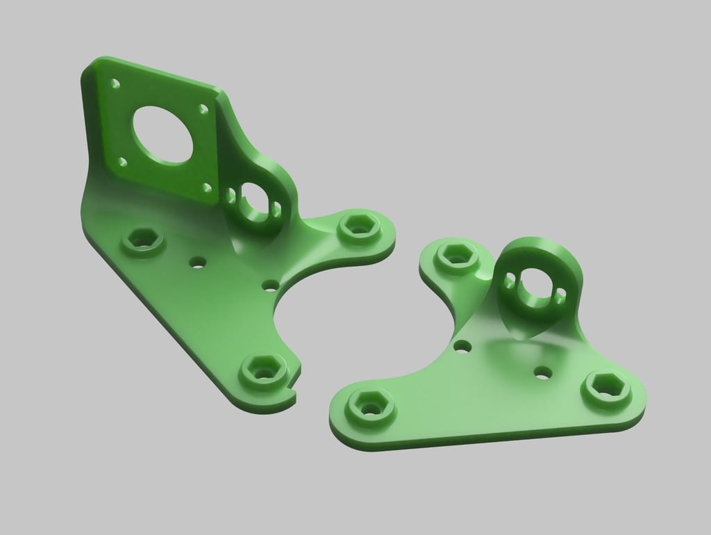 BeaverUP: Dual-Z X-carriage mount for CR-10, Tevo, Ender