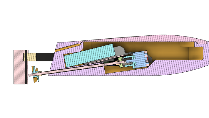 rc boat | 3d print model