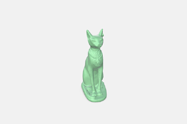 Egyptian Cat Figurine | 3d print model