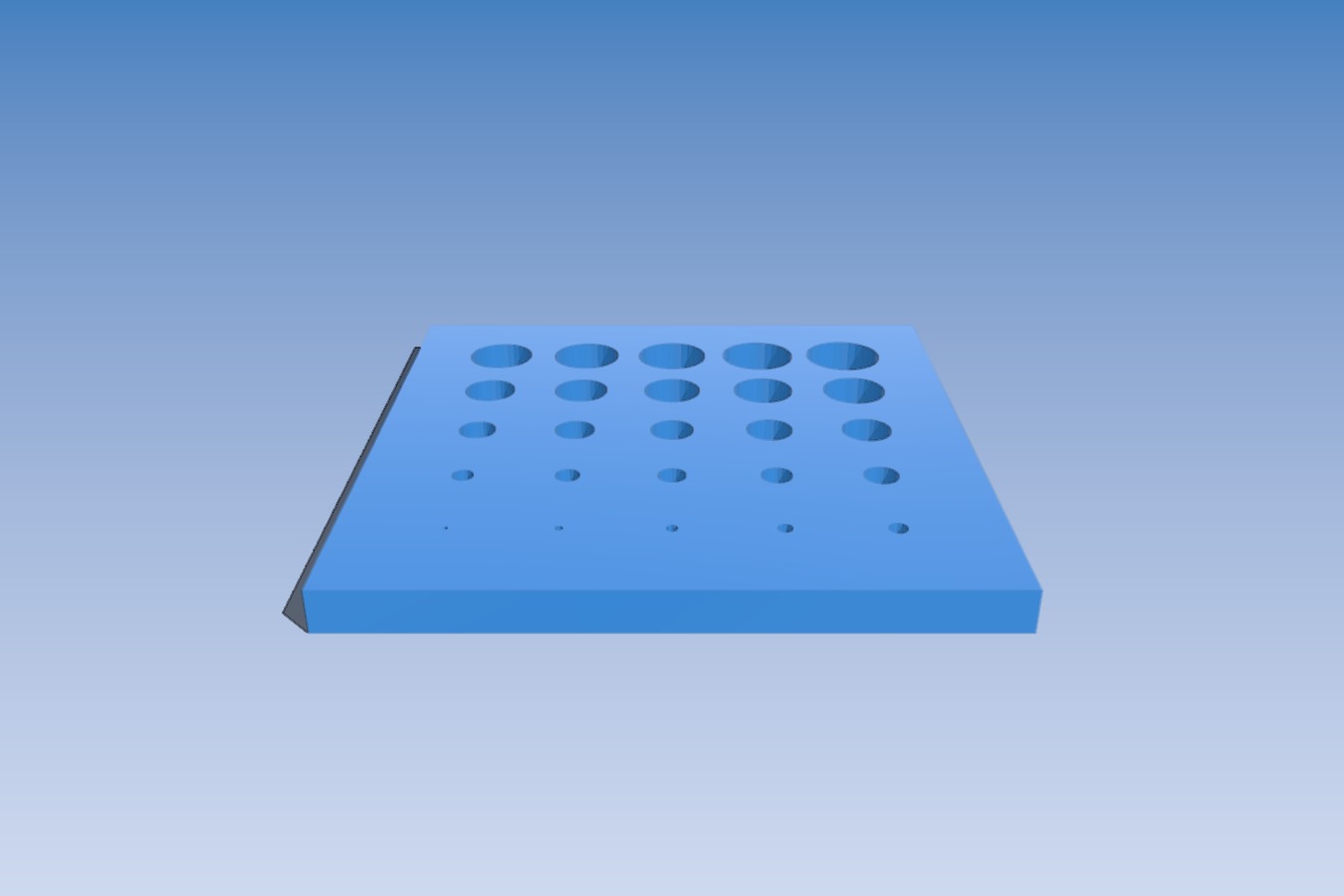 Parametric Hole Calibration