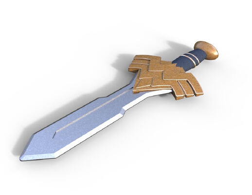 Wonder Woman Sword (injustice concept art) | 3d print model