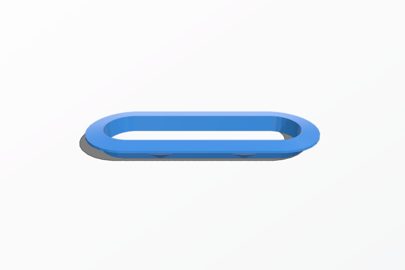 Dux Centre Flush Toilet Cistern  - Bezel surrounding flush buttons in lid (parameterised)