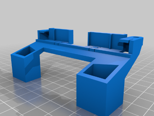 Kingsong 16X LED support bracket REMIX | 3d print model