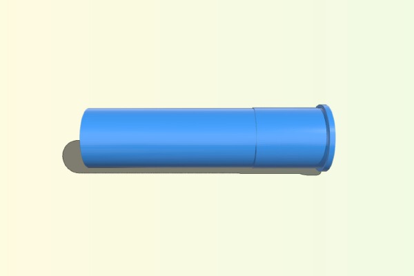 20 Gauge 3 Inch Dummy Round | 3d print model