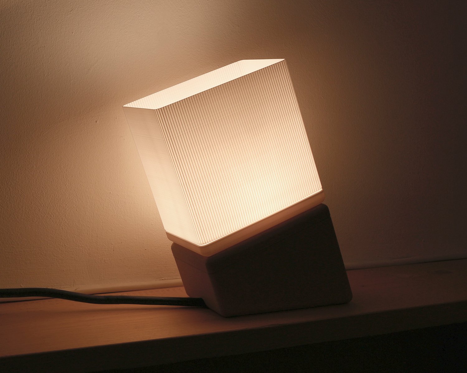 Lampe - Fully 3D Printed Designer Lamp