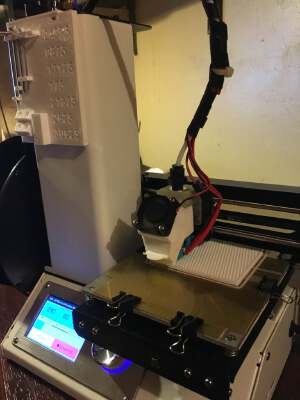 E3D v6 Multi Filament Fan Duct | 3d print model