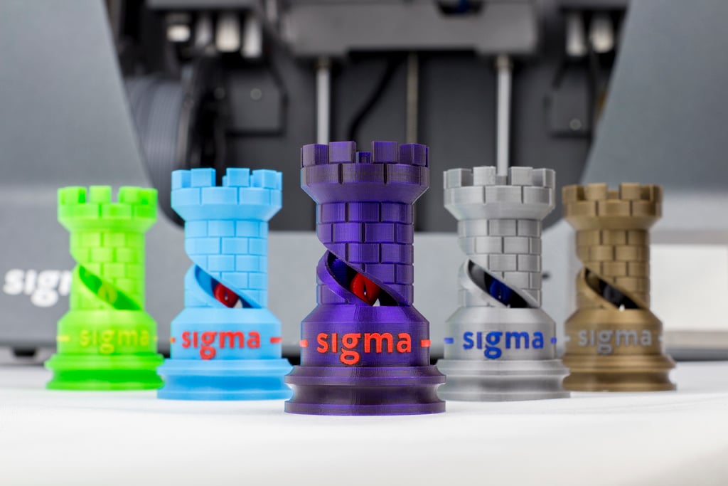 The Dual Rook - 3D printer Benchmark