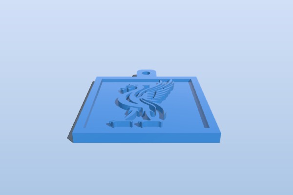 Liverpool keychain | 3d print model