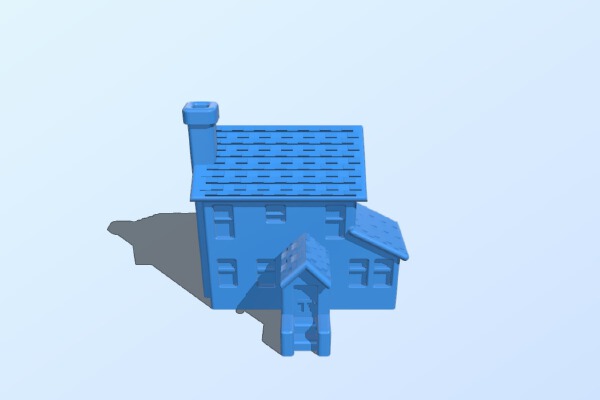 Christmas house | 3d print model