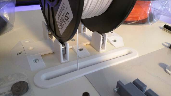 Adjustable Spool Holder - LACK Approved! | 3d print model