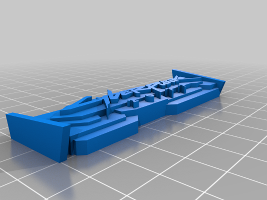 Cyberpunk 2077 80mm gpu sag support | 3d print model