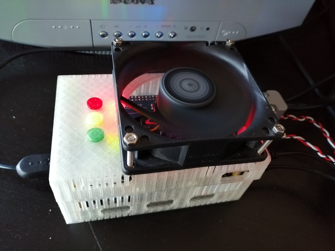 MiSTer case (IO Board 5.6, USB Hub 2.1, SDRAM XS)