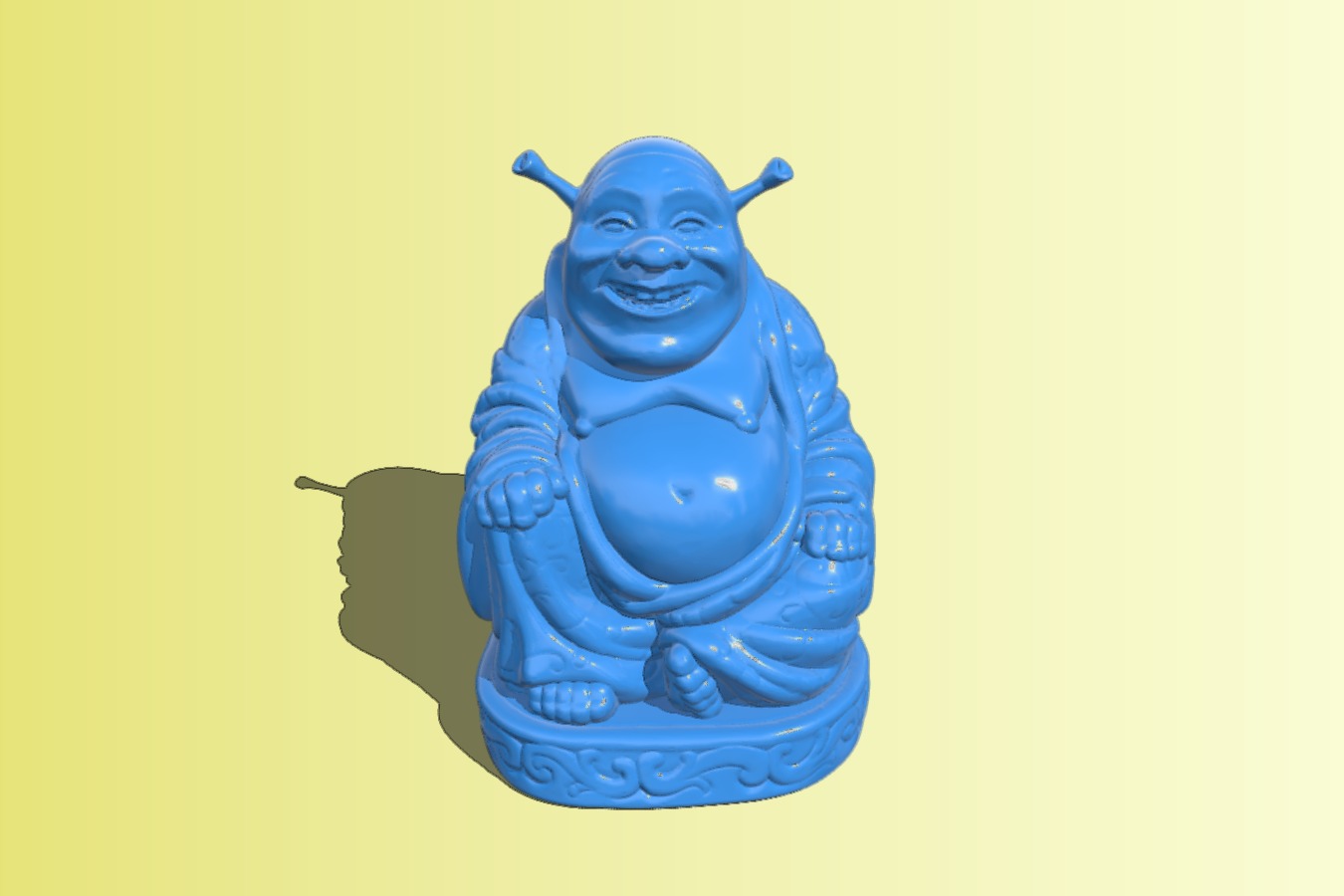 shrek buddha