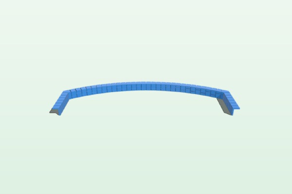 Cornerstone stone bridge | 3d print model