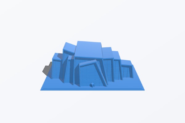 Lightfield Building | 3d print model