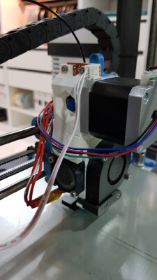 V6 Clone MK2 extruder, for MK8 Drive Gear and Runout Sensor | 3d print model