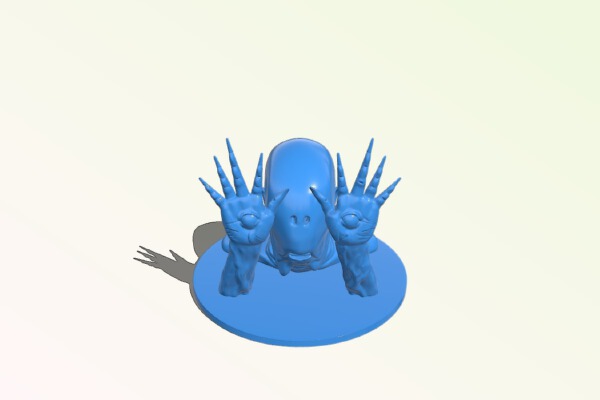 The Pale Man (Pan's Labyrinth) | 3d print model