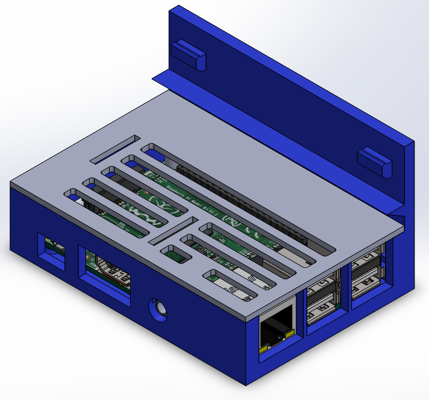 Raspberry PI B+ case for BCN3D+