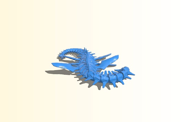 Shell leviathan | 3d print model