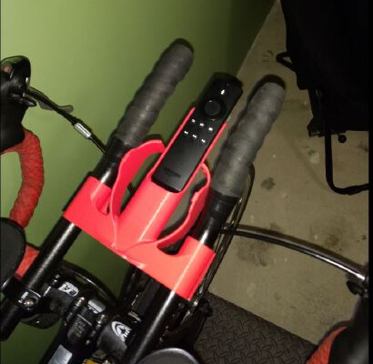 Aero Bar Training Clip - Phone & Remote Holder | 3d print model