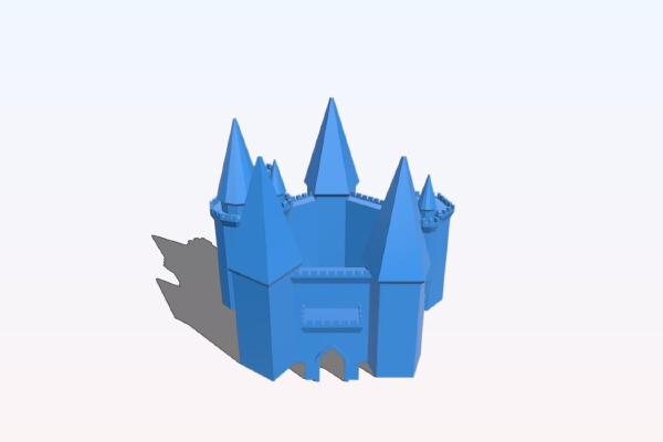 My Customized Medieval Fortress Generator | 3d print model