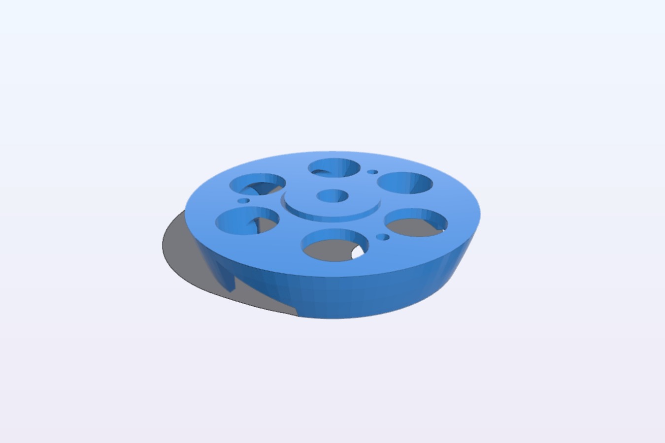 2.5in Counter-rotating 3-blade spinner