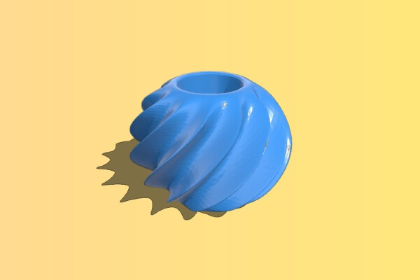 Optical illusion fidget ball | 3d print model