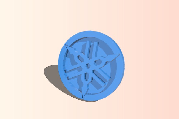 Moto : Yamaha Stamp | 3d print model