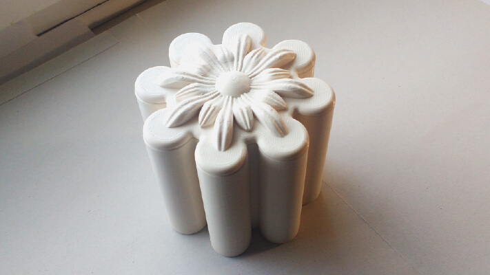 Container for cotton pads | 3d print model