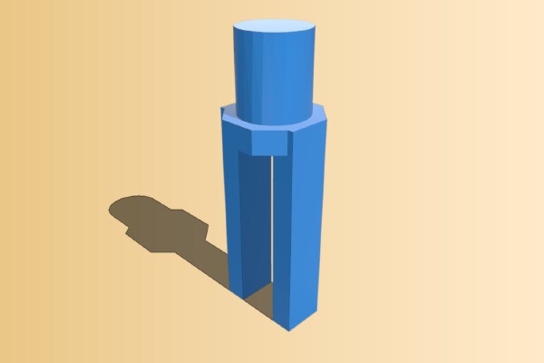 MRI RF coil holder | 3d print model