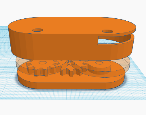 Simple 2-Digit Hand Counter | 3d print model