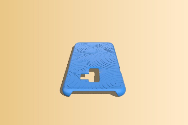 Samsung S9 Plus Swirl Case | 3d print model