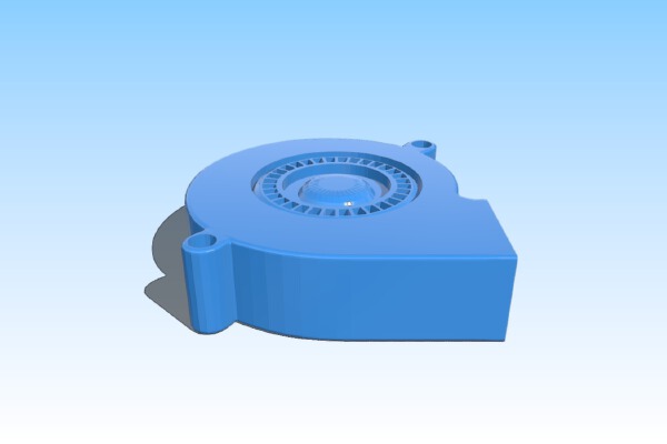 51x15mm blower model, Orion Fans # ODB5115 | 3d print model