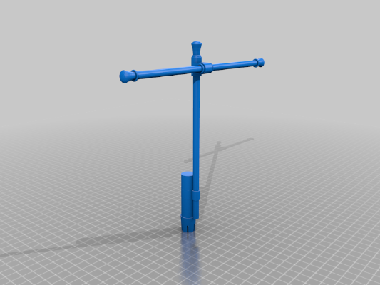 Mega Bloks Black Pearl Back Mast | 3d print model