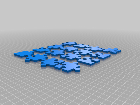 Puzzle chessboard | 3d print model