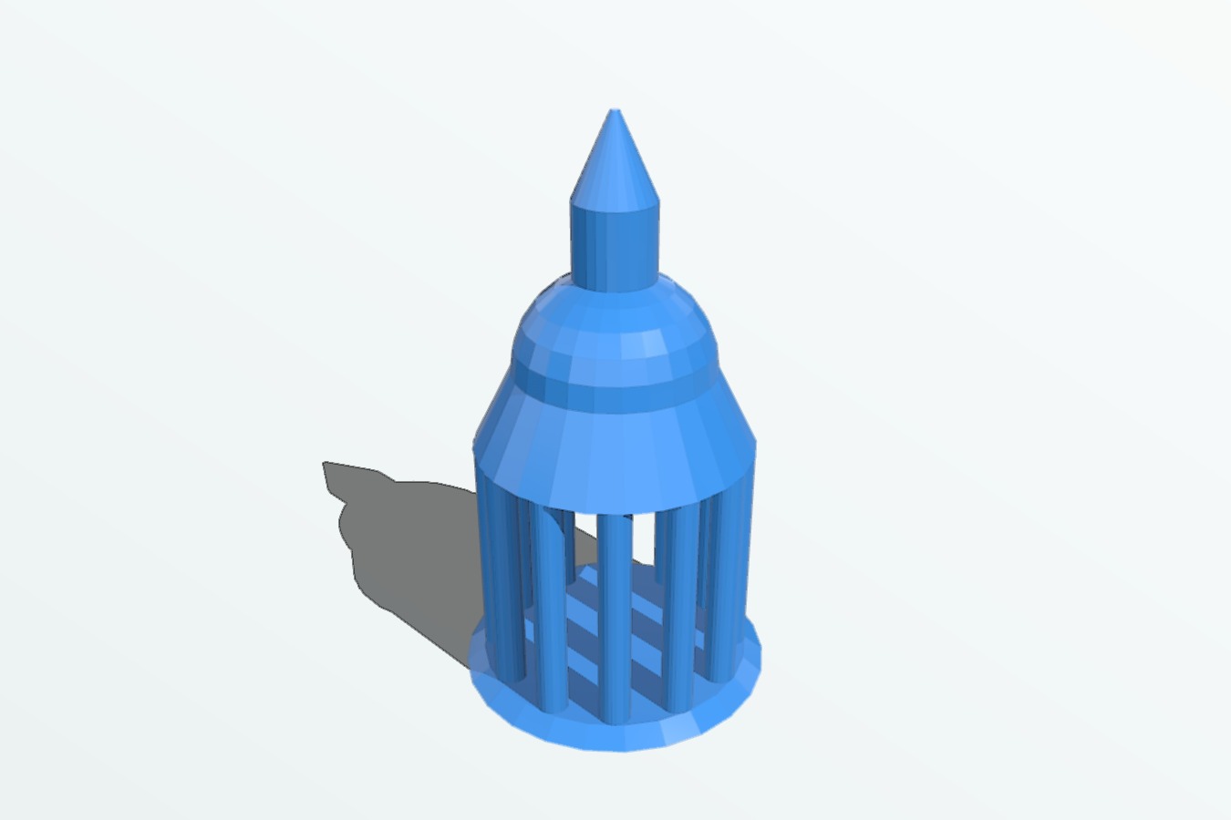 FIXED! - Tower with columns and cupola - as your wish