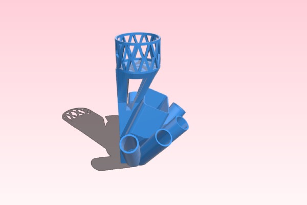 All-In-One Dry Erase Accessory Holder | 3d print model