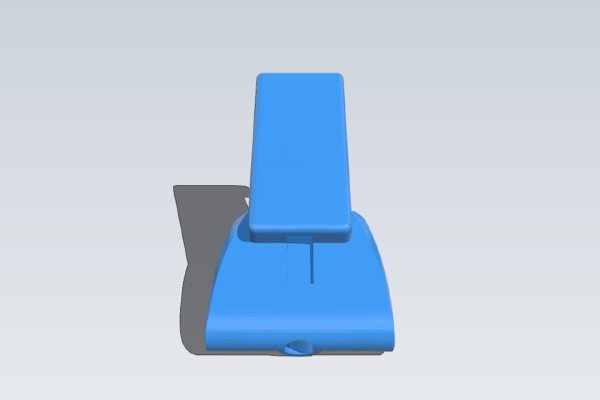 Customized Iphone 6 _ 6s _ 7 holder for QI Charge adapter | 3d print model