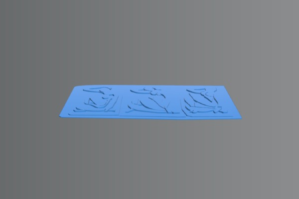 Henri Mattise - Blue Nudes | 3d print model