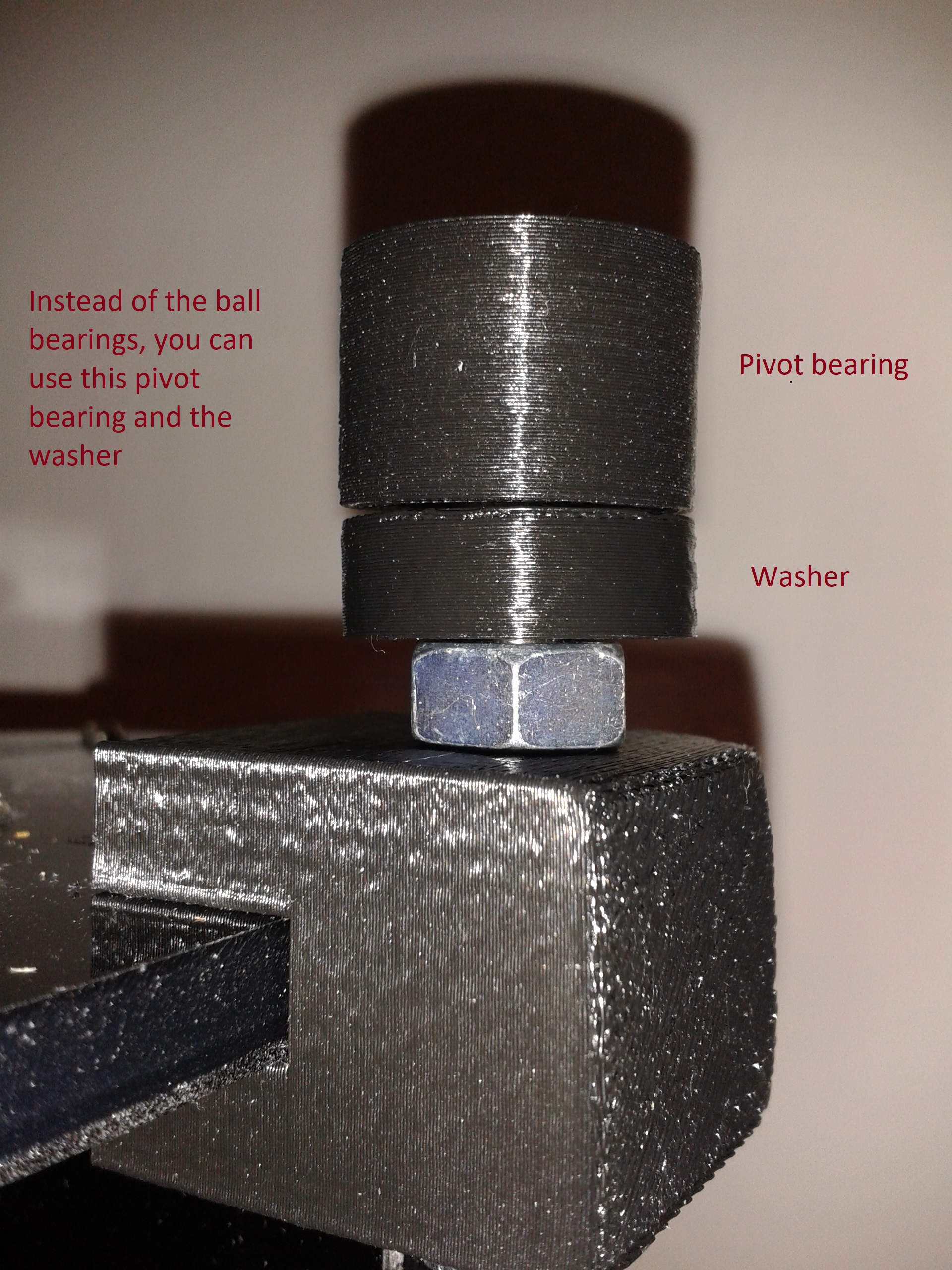 Vertical spool holder for all spool sizes
